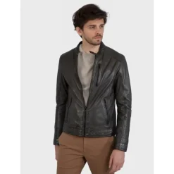 Jackets*OAKWOOD Agent Bronze - Genuine Leather Jacket