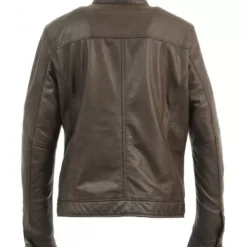 Jackets*OAKWOOD Agent Brown- Genuine Leather Jacket