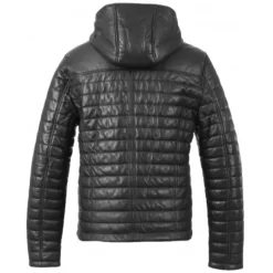 Down Jackets*OAKWOOD Aurelien Black - Genuine Leather Down Jacket
