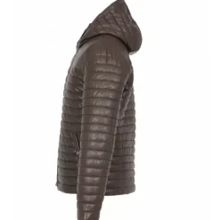 Down Jackets*OAKWOOD Aurelien Brown - Genuine Leather Down Jacket