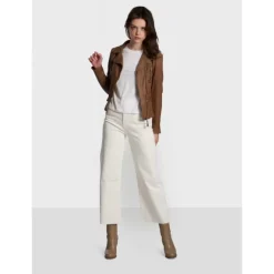 Biker Jackets*OAKWOOD Camera Cognac - Genuine Leather Jacket