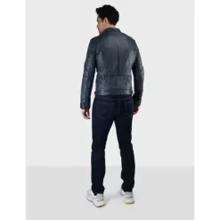 Jackets*OAKWOOD Casey Blue - Genuine Leather Jacket