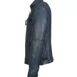 Jackets*OAKWOOD Casey Blue - Genuine Leather Jacket