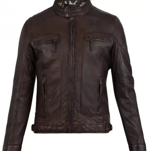 Jackets*OAKWOOD Casey Brown - Genuine Leather Jacket