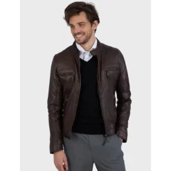 Jackets*OAKWOOD Casey Brown - Genuine Leather Jacket