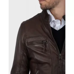 Jackets*OAKWOOD Casey Brown - Genuine Leather Jacket