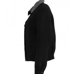 Jackets*OAKWOOD Cayenne Bi Black - Short Wool Jacket