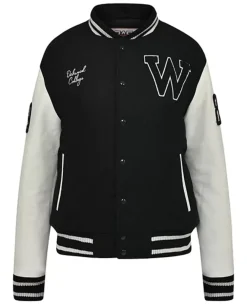 Jackets*OAKWOOD College Bi Black - Genuine Leather Jacket