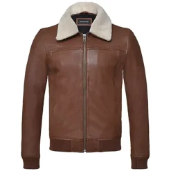 Jackets*OAKWOOD Copy Of Trader Porto - Genuine Leather Bomber Inspired Jacket