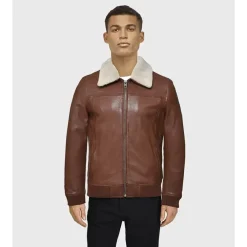 Jackets*OAKWOOD Copy Of Trader Porto - Genuine Leather Bomber Inspired Jacket