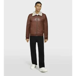 Jackets*OAKWOOD Copy Of Trader Porto - Genuine Leather Bomber Inspired Jacket
