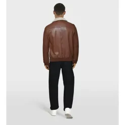 Jackets*OAKWOOD Copy Of Trader Porto - Genuine Leather Bomber Inspired Jacket
