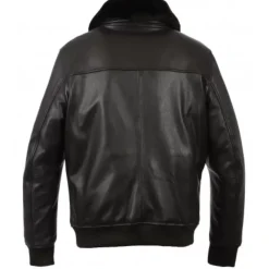 Jackets*OAKWOOD Daddy Brown - Genuine Leather Aviator Jacket