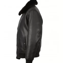 Jackets*OAKWOOD Daddy Brown - Genuine Leather Aviator Jacket