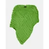 Accessories*OAKWOOD Davos Apple- Real Fur Poncho