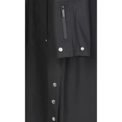 Coats*OAKWOOD Deluge Black - Polyester Rain Coat