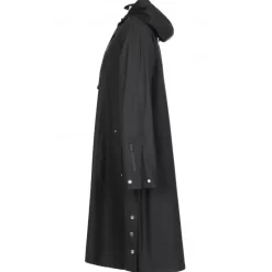 Coats*OAKWOOD Deluge Black - Polyester Rain Coat