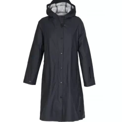 Coats*OAKWOOD Deluge Navy Blue- Polyester Rain Coat
