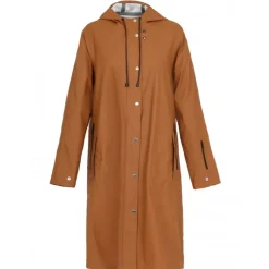 Coats*OAKWOOD Deluge Rust - Polyester Rain Coat