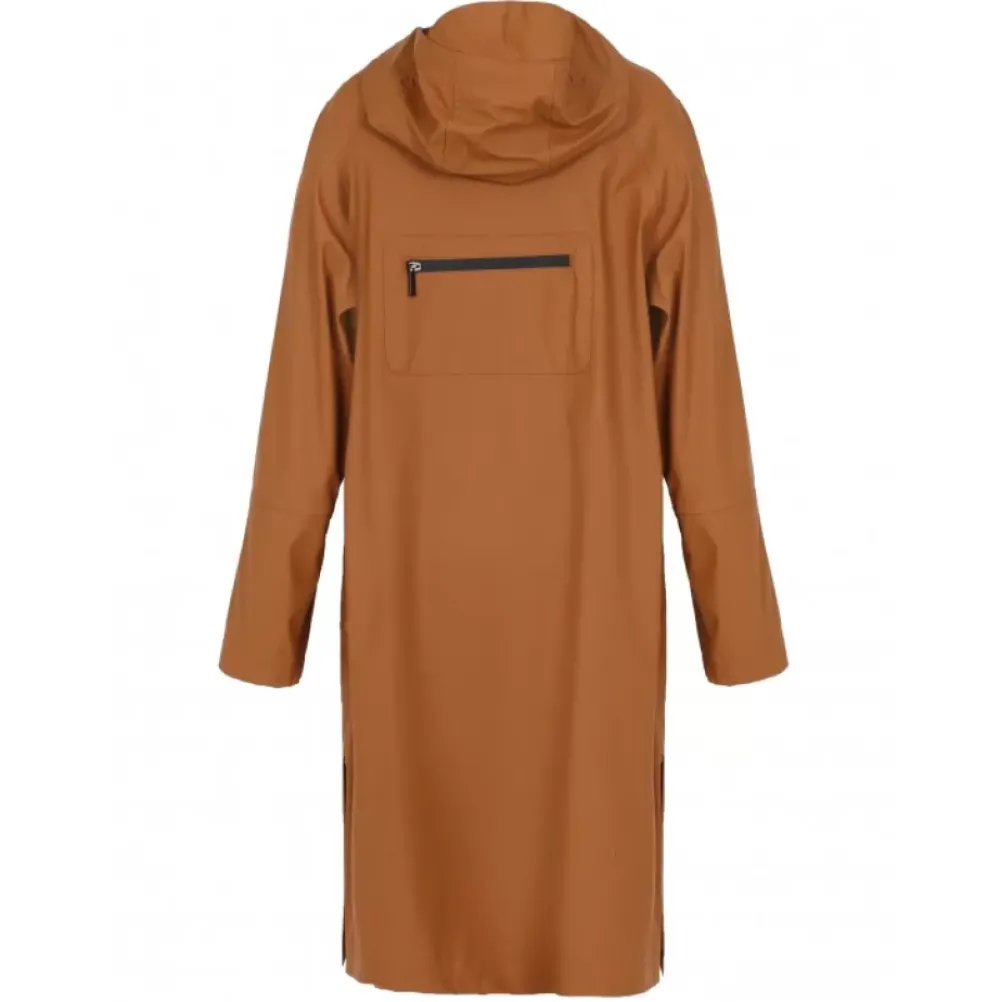Coats*OAKWOOD Deluge Rust - Polyester Rain Coat