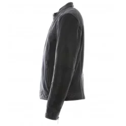 Jackets*OAKWOOD Dublin Black - Jacket In Smooth Genuine Leather