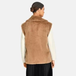Vests*OAKWOOD Edit Nuts - Fake Fur Gilet