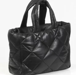 Accessories*OAKWOOD Except Black - Small Padded Genuine Leather Shopping Bag