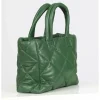 Accessories*OAKWOOD Except Emerald- Small Padded Genuine Leather Shopping Bag