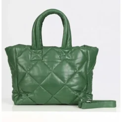 Accessories*OAKWOOD Except Emerald- Small Padded Genuine Leather Shopping Bag