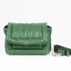 Accessories*OAKWOOD Exception Emerald- Padded Genuine Leather Shoulder Bag