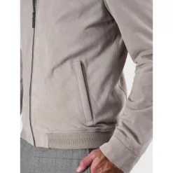 Jackets*OAKWOOD Filip Yemen - Refined Jacket In Genuine Goat Suede Leather