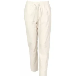 Trousers*OAKWOOD Gift Eggshell - Genuine Leather Jogpants