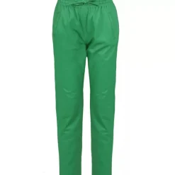 Trousers*OAKWOOD Gift Green - Genuine Leather Jogpants