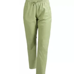 Trousers*OAKWOOD Gift Light Green - Genuine Leather Jogpants