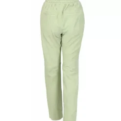 Trousers*OAKWOOD Gift Light Green - Genuine Suede Leather Jogpants