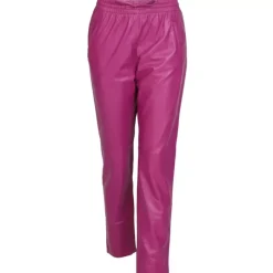 Trousers*OAKWOOD Gift Mauve - Genuine Leather Jogpants