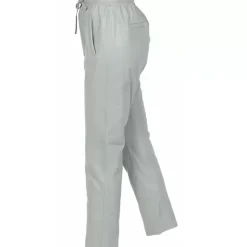 Trousers*OAKWOOD Gift Pale Green - Genuine Leather Jogpants