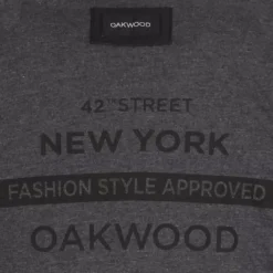 Jackets*OAKWOOD Gilles 6 Black - Genuine Leather Jacket With Press Buttoned Mandarin Collar