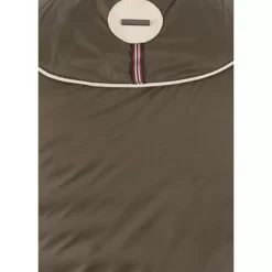 Downjackets*OAKWOOD Happy Ivory - Real Fur Hooded Genuine Leather Jacket