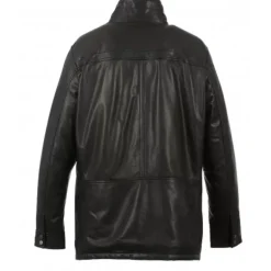 Simple Jackets*OAKWOOD Hills Black - Genuine Leather Jacket
