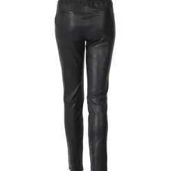 Trousers*OAKWOOD Ivana Black - Stretch Genuine Leather Leggings