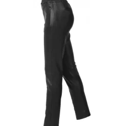 Trousers*OAKWOOD Ivana Black - Stretch Genuine Leather Leggings