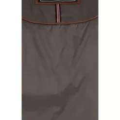 Jackets*OAKWOOD Julien Cognac - Genuine Leather Down Jacket With Press Buttoned Mandarin Collar