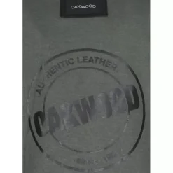 Jackets*OAKWOOD Kingsley Black - Genuine Leather Jacket With Washed Effects & Removable Hood