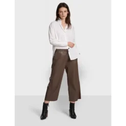 Trousers*OAKWOOD Loft Smoke - Genuine Sheep Leather Short Trousers