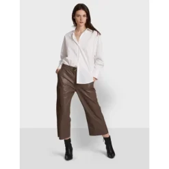 Trousers*OAKWOOD Loft Smoke - Genuine Sheep Leather Short Trousers