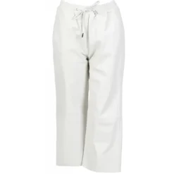 Trousers*OAKWOOD Loft White - Genuine Sheep Leather Short Trousers