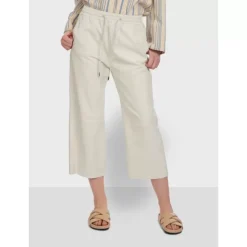Trousers*OAKWOOD Loft White - Genuine Sheep Leather Short Trousers