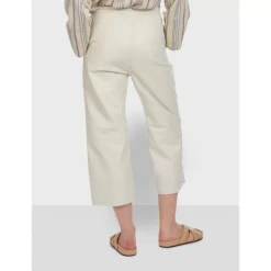 Trousers*OAKWOOD Loft White - Genuine Sheep Leather Short Trousers