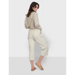 Trousers*OAKWOOD Loft White - Genuine Sheep Leather Short Trousers